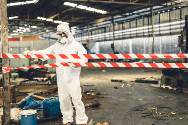 Professional Biohazard technician working in Bruning, NE